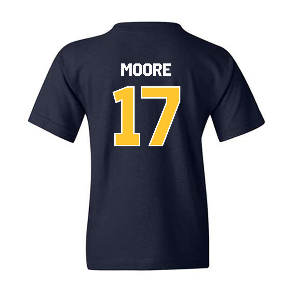 Vanguard - NCAA Baseball : Samuel Moore - Classic Shersey Youth T-Shirt-1