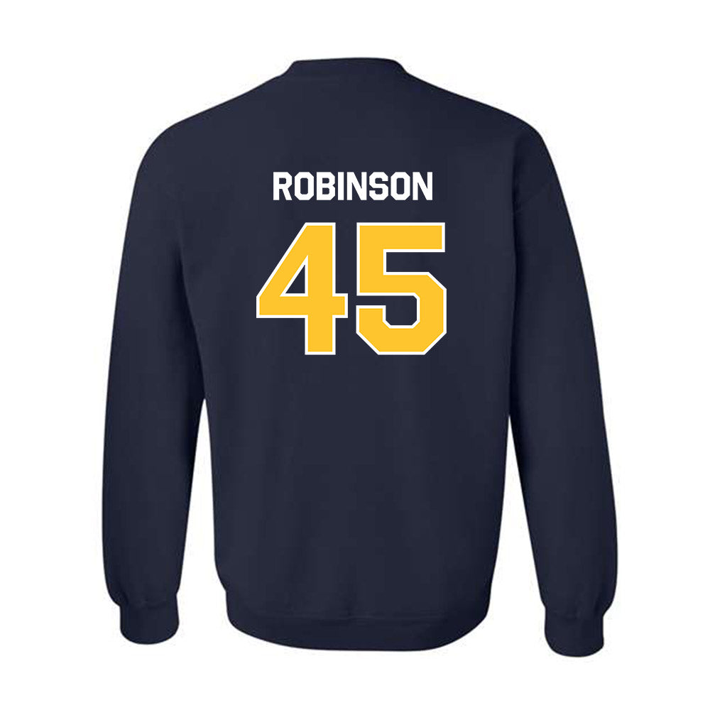 Vanguard - NCAA Baseball : Josh Robinson - Classic Shersey Crewneck Sweatshirt-1