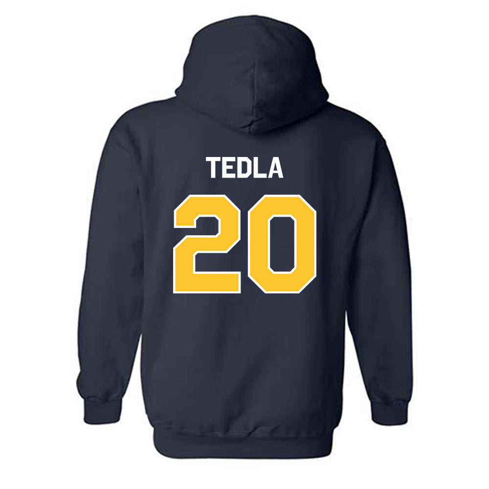 Vanguard - NCAA Men's Basketball : Michael Tedla - Classic Shersey Hooded Sweatshirt-1