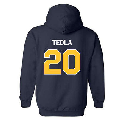 Vanguard - NCAA Men's Basketball : Michael Tedla - Classic Shersey Hooded Sweatshirt-1