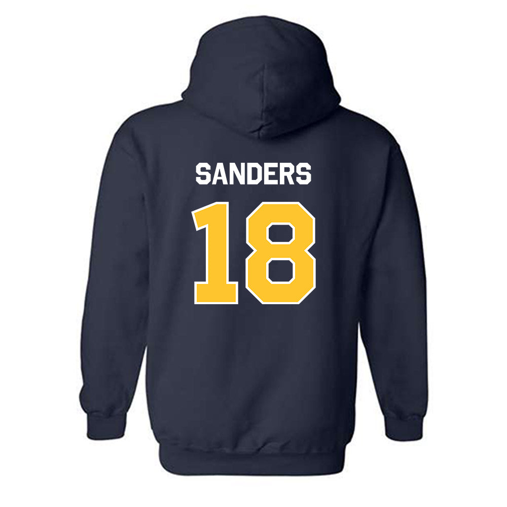 Vanguard - NCAA Baseball : Matthew Sanders - Classic Shersey Hooded Sweatshirt-1