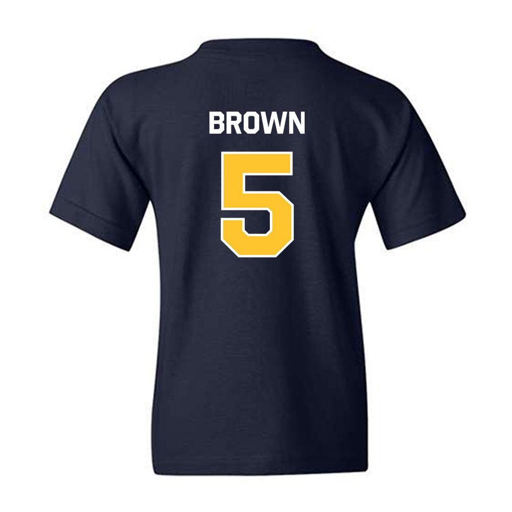 Vanguard - NCAA Men's Basketball : Devan Brown - Classic Shersey Youth T-Shirt-1