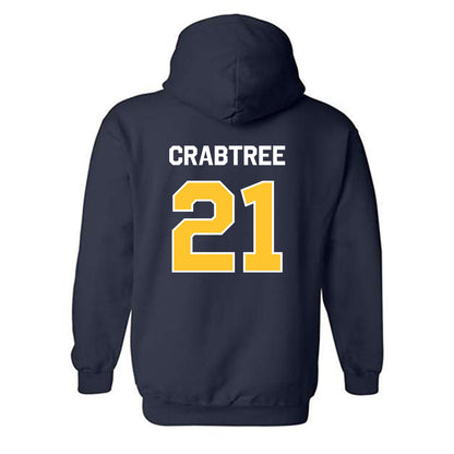 Vanguard - NCAA Women's Basketball : Ashlin Crabtree - Classic Shersey Hooded Sweatshirt-1
