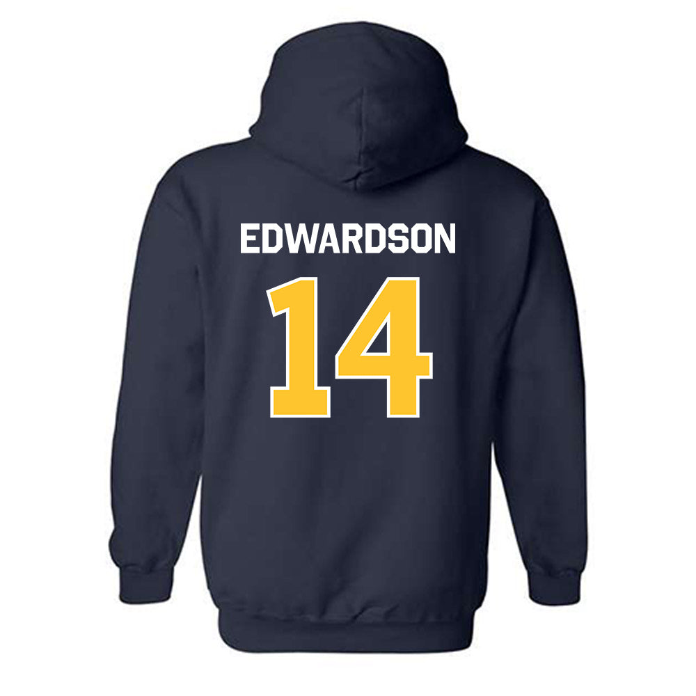 Vanguard - NCAA Women's Soccer : Adiah Edwardson - Classic Shersey Hooded Sweatshirt-1