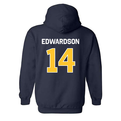 Vanguard - NCAA Women's Soccer : Adiah Edwardson - Classic Shersey Hooded Sweatshirt-1