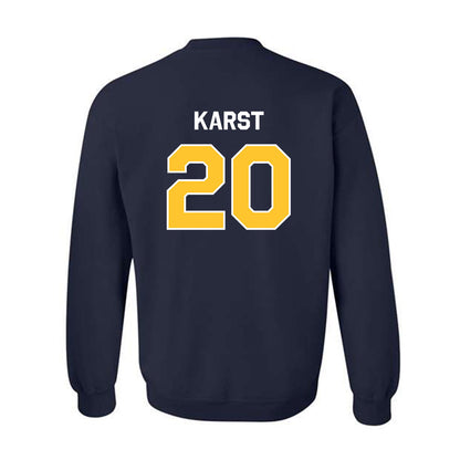 Vanguard - NCAA Baseball : Jack Karst - Classic Shersey Crewneck Sweatshirt-1