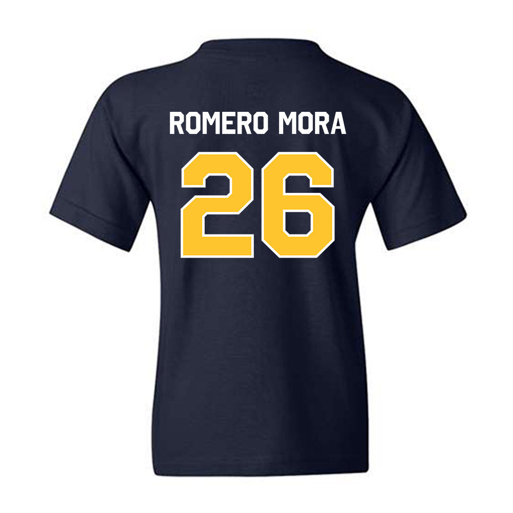Vanguard - NCAA Men's Soccer : Giancarlo Romero Mora - Classic Shersey Youth T-Shirt-1