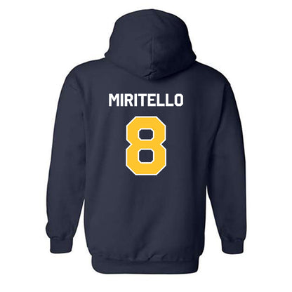 Vanguard - NCAA Baseball : Kyler Miritello - Classic Shersey Hooded Sweatshirt-1
