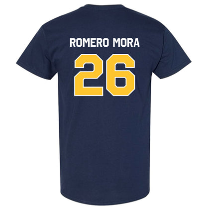 Vanguard - NCAA Men's Soccer : Giancarlo Romero Mora - Classic Shersey T-Shirt-1