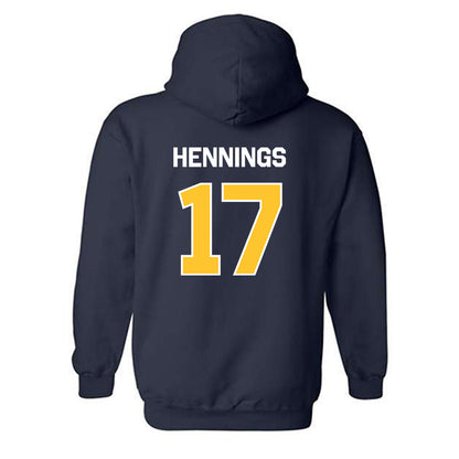 Vanguard - NCAA Baseball : Keanu Hennings - Classic Shersey Hooded Sweatshirt-1