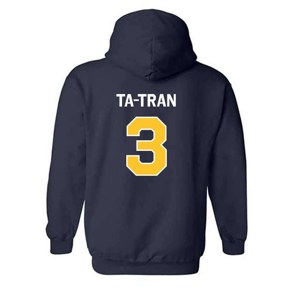 Vanguard - NCAA Men's Soccer : Ashton Ta-Tran - Classic Shersey Hooded Sweatshirt-1
