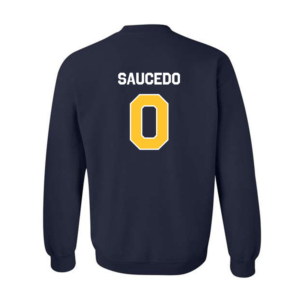 Vanguard - NCAA Baseball : Chris Saucedo - Classic Shersey Crewneck Sweatshirt-1