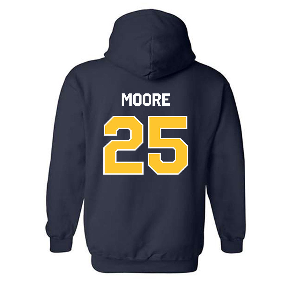 Vanguard - NCAA Baseball : Samuel Moore - Classic Shersey Hooded Sweatshirt-1