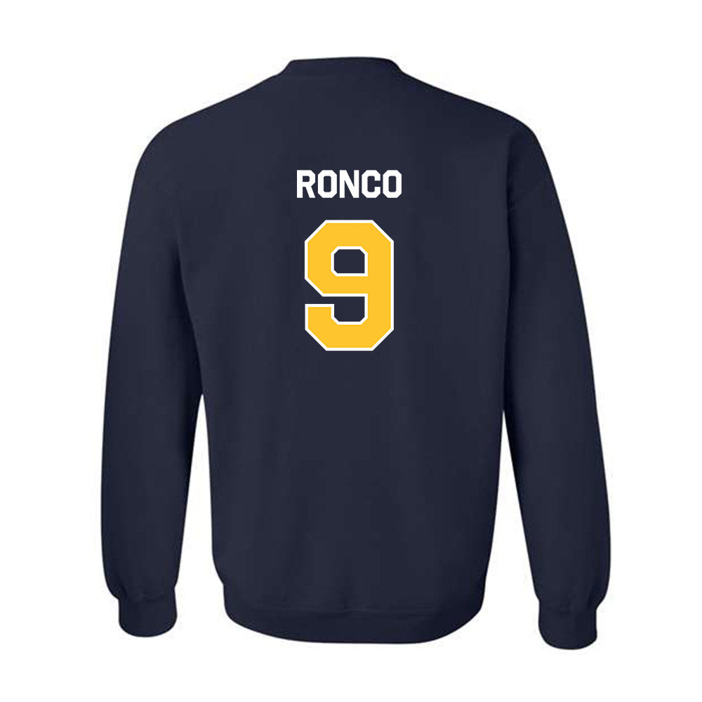 Vanguard - NCAA Men's Soccer : Robert Ronco - Classic Shersey Crewneck Sweatshirt-1