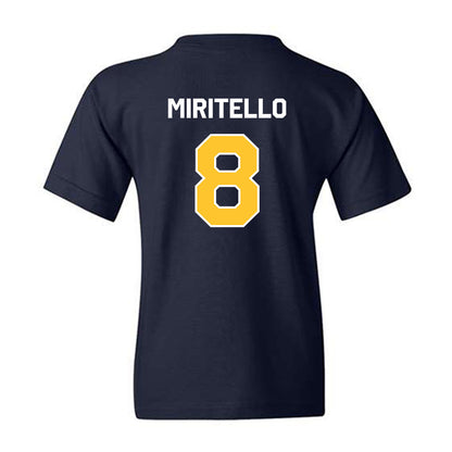 Vanguard - NCAA Baseball : Kyler Miritello - Classic Shersey Youth T-Shirt-1