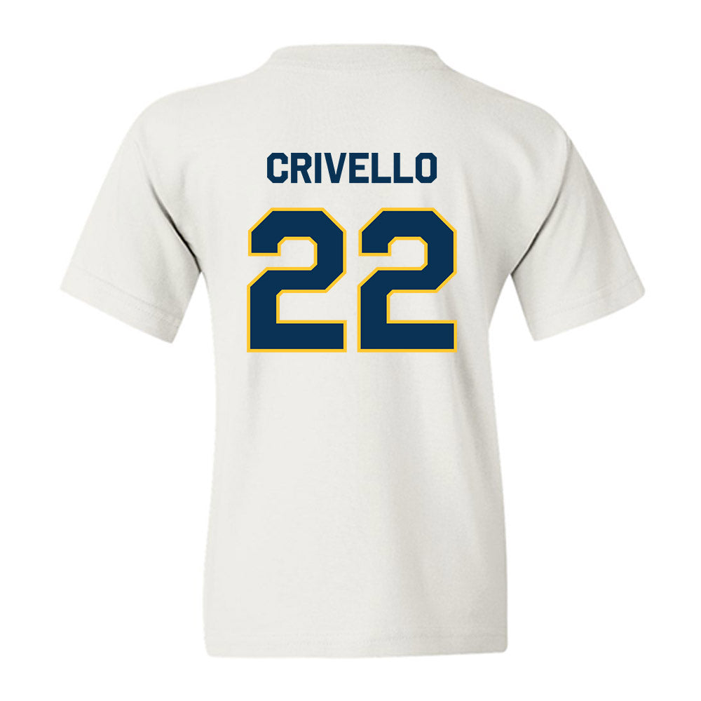Vanguard - NCAA Baseball : Luke Crivello - Classic Shersey Youth T-Shirt-1
