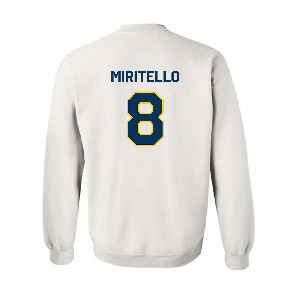 Vanguard - NCAA Baseball : Kyler Miritello - Classic Shersey Crewneck Sweatshirt-1