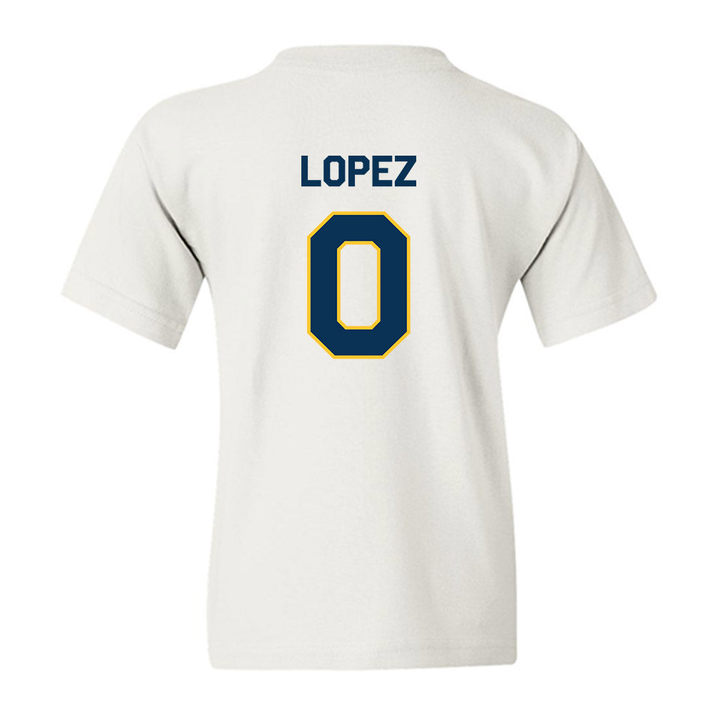 Vanguard - NCAA Baseball : Dash Lopez - Classic Shersey Youth T-Shirt-1