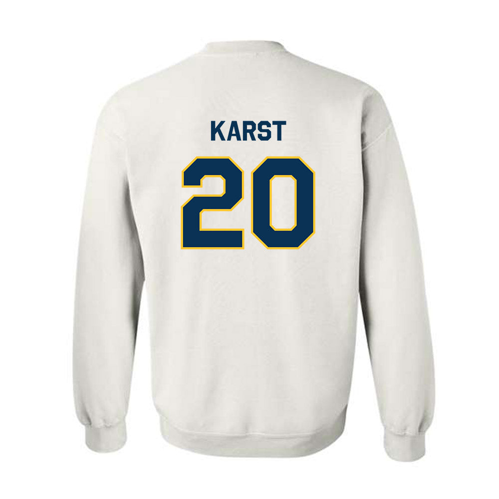 Vanguard - NCAA Baseball : Jack Karst - Classic Shersey Crewneck Sweatshirt-1