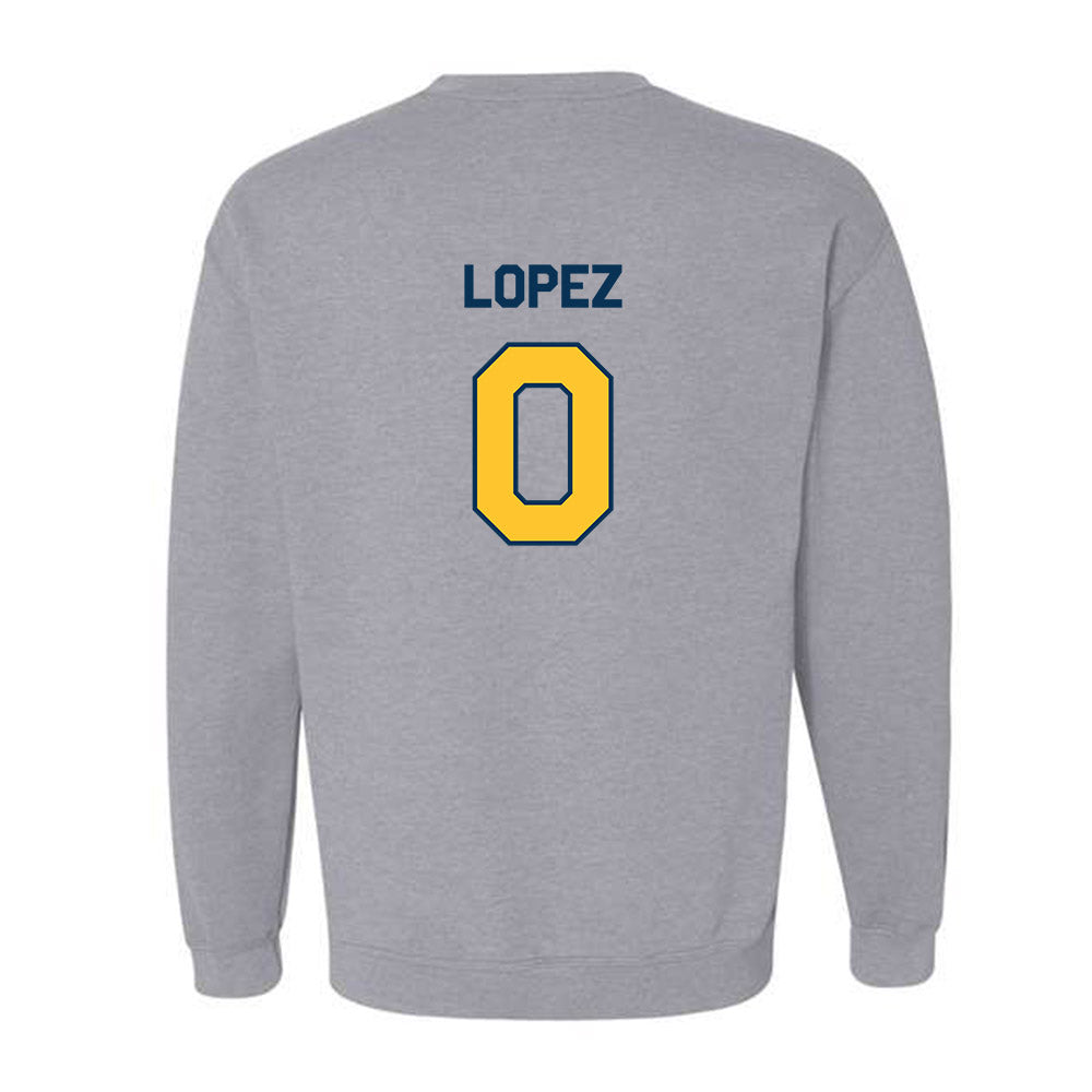 Vanguard - NCAA Baseball : Dash Lopez - Classic Shersey Crewneck Sweatshirt-1