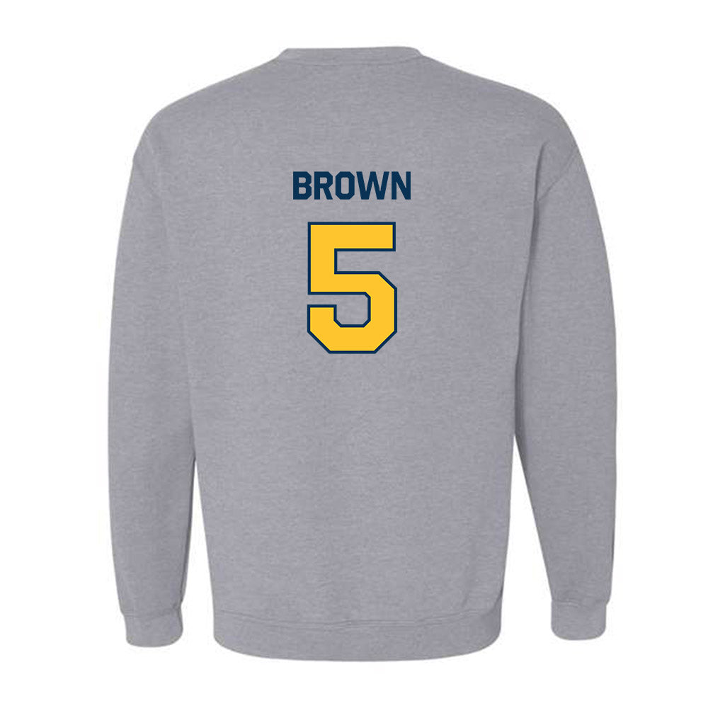 Vanguard - NCAA Men's Basketball : Devan Brown - Classic Shersey Crewneck Sweatshirt-1