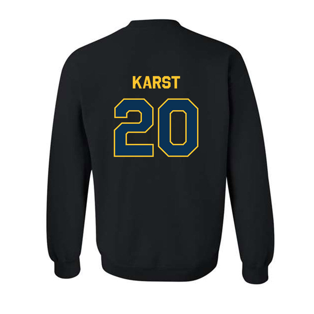 Vanguard - NCAA Baseball : Jack Karst - Classic Shersey Crewneck Sweatshirt-1
