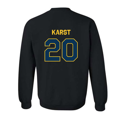 Vanguard - NCAA Baseball : Jack Karst - Classic Shersey Crewneck Sweatshirt-1