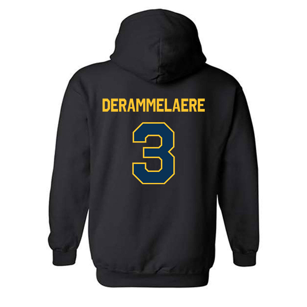 Vanguard - NCAA Baseball : Caze Derammelaere - Classic Shersey Hooded Sweatshirt-1