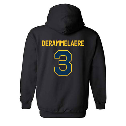 Vanguard - NCAA Baseball : Caze Derammelaere - Classic Shersey Hooded Sweatshirt-1