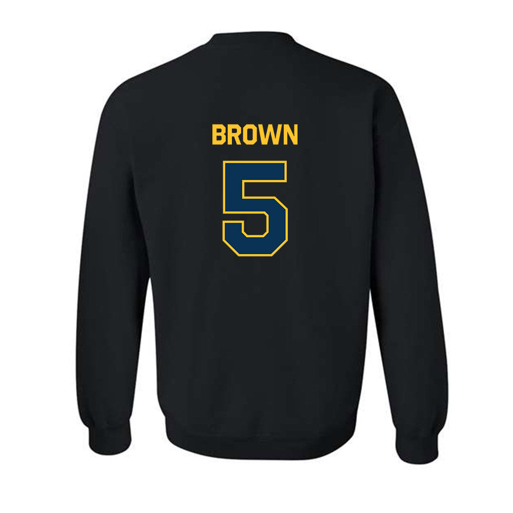 Vanguard - NCAA Men's Basketball : Devan Brown - Classic Shersey Crewneck Sweatshirt-1