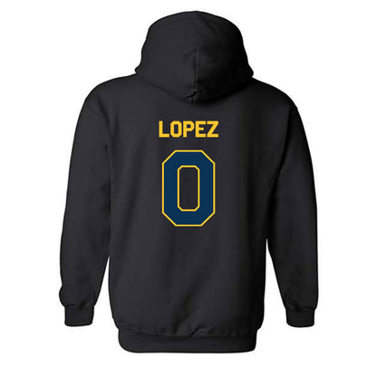 Vanguard - NCAA Baseball : Dash Lopez - Classic Shersey Hooded Sweatshirt-1