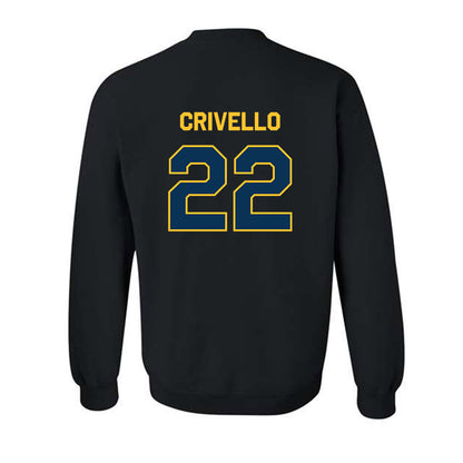 Vanguard - NCAA Baseball : Luke Crivello - Classic Shersey Crewneck Sweatshirt-1