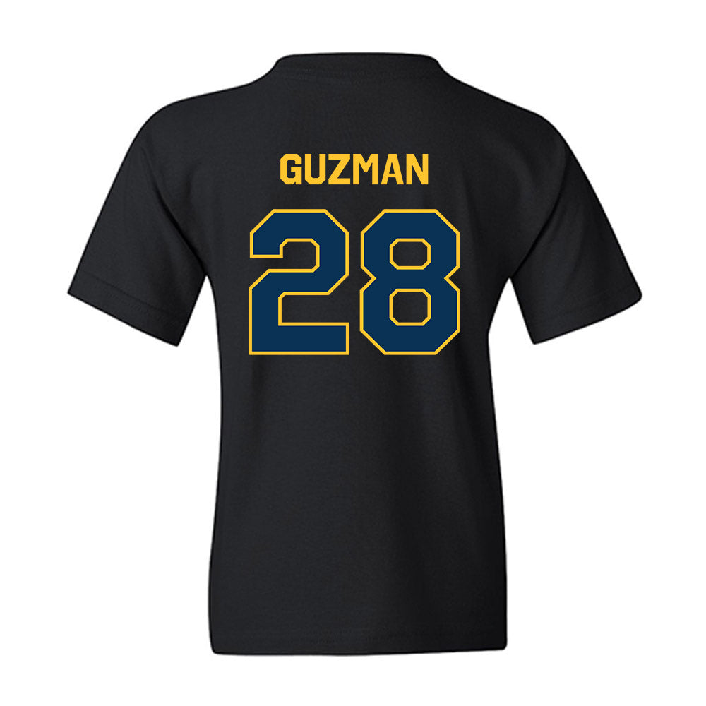 Vanguard - NCAA Baseball : Jake Guzman - Classic Shersey Youth T-Shirt-1