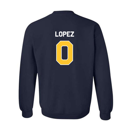 Vanguard - NCAA Baseball : Dash Lopez - Classic Shersey Crewneck Sweatshirt-1