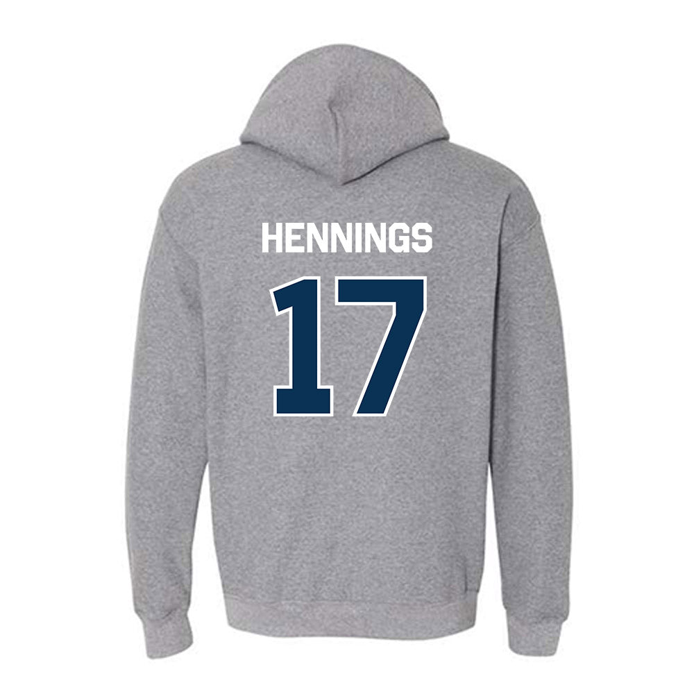 Vanguard - NCAA Baseball : Keanu Hennings - Classic Shersey Hooded Sweatshirt-1