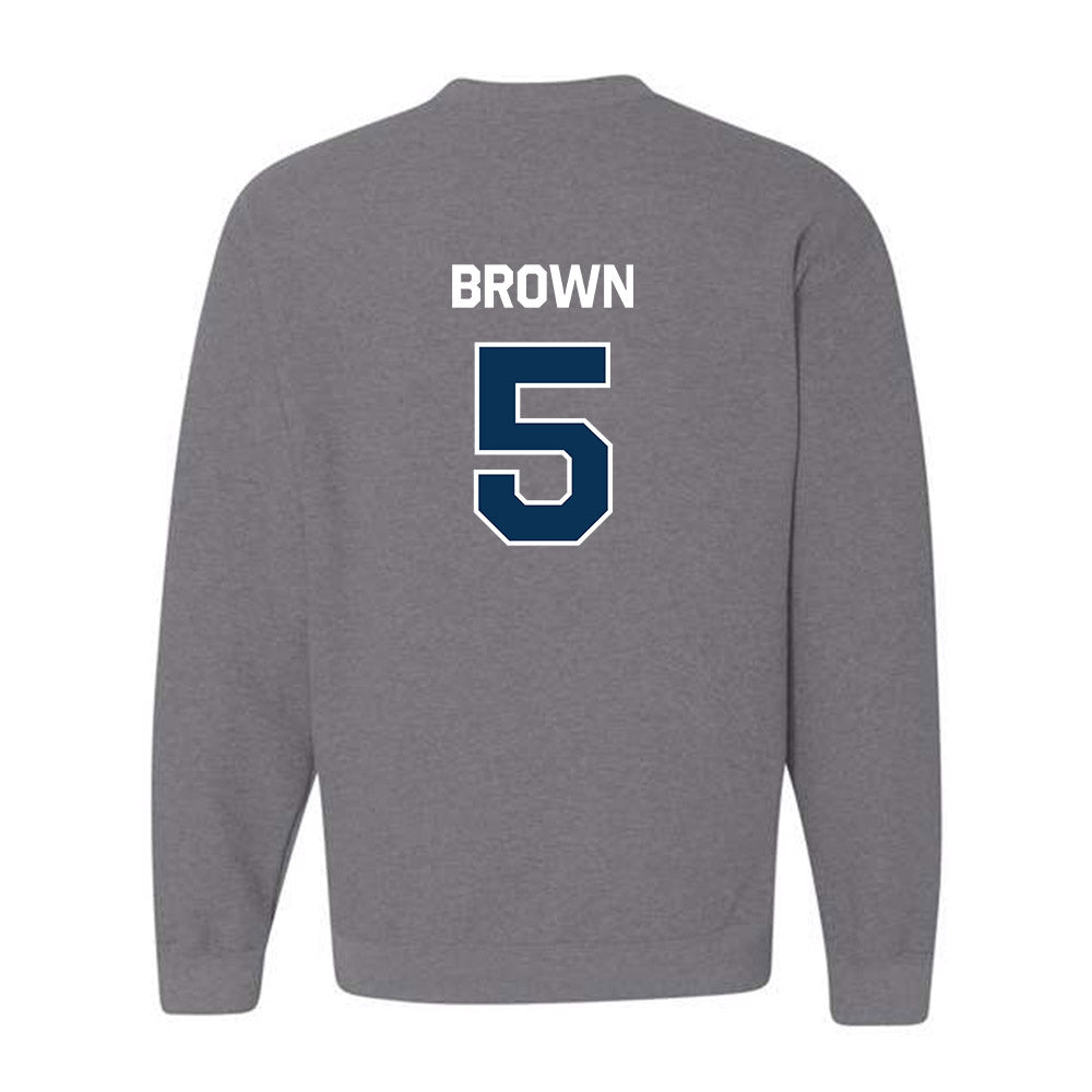 Vanguard - NCAA Men's Basketball : Devan Brown - Classic Shersey Crewneck Sweatshirt-1