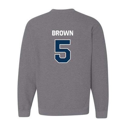 Vanguard - NCAA Men's Basketball : Devan Brown - Classic Shersey Crewneck Sweatshirt-1