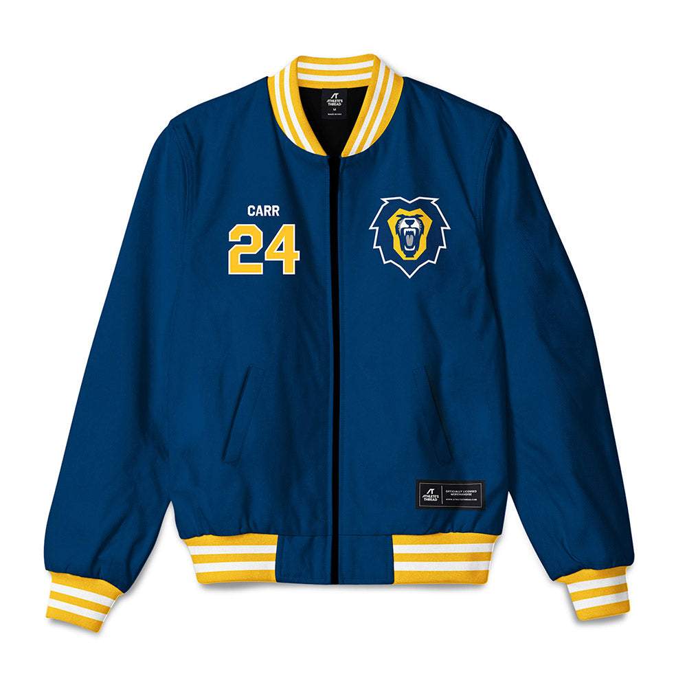 Vanguard - NCAA Women's Volleyball : Mia Carr - Bomber Jacket-0