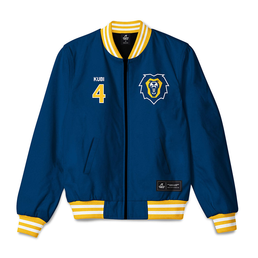 Vanguard - NCAA Women's Basketball : Akilah Kubi - Bomber Jacket-0