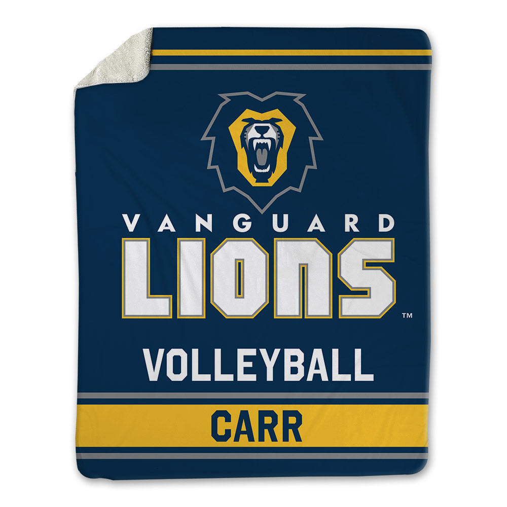 Vanguard - NCAA Women's Volleyball : Mia Carr - Blanket-0