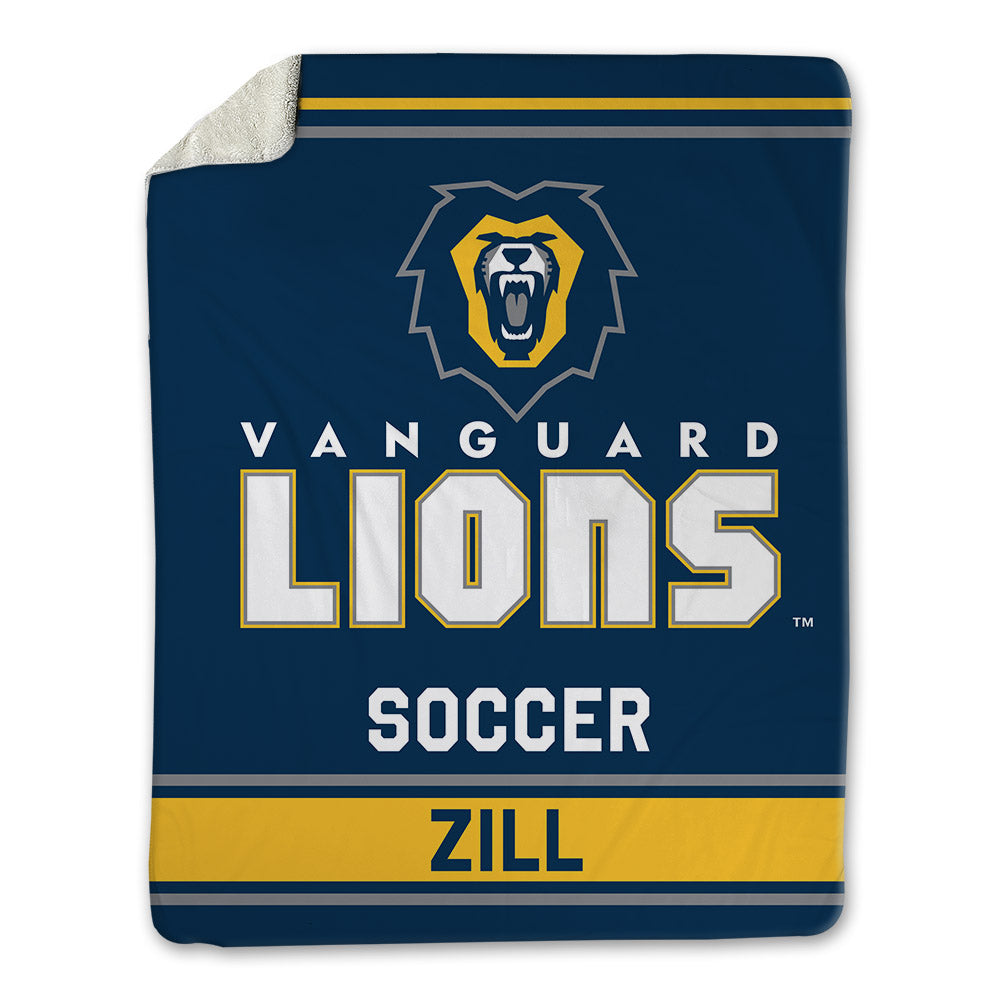 Vanguard - NCAA Men's Soccer : Zander Zill - Blanket-0