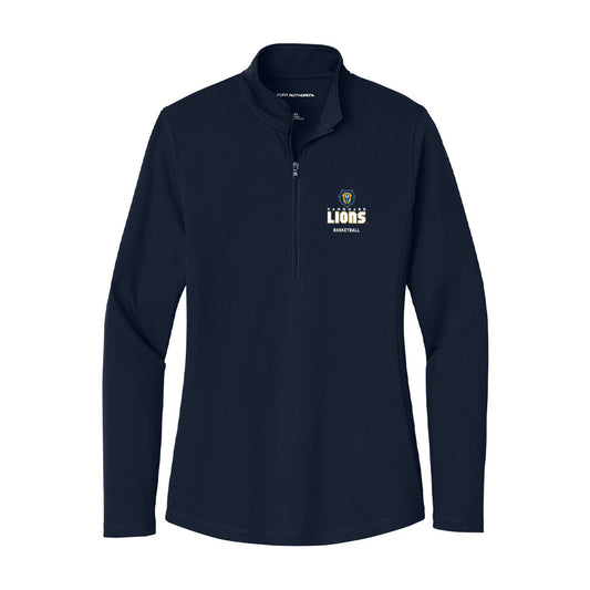 Vanguard - NCAA Men's Basketball : Julian Mora - Women's Lightweight Quarter Zip Jacket-0