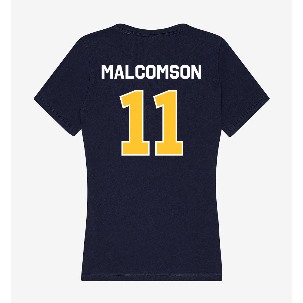 Vanguard - NCAA Baseball : Gavin Malcomson - Women's V-Neck T-Shirt-1