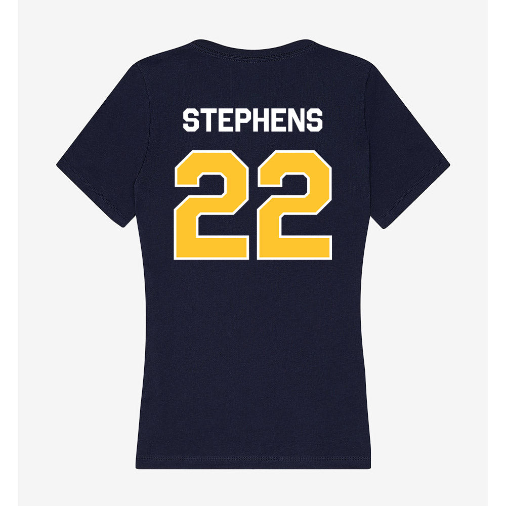 Vanguard - NCAA Softball : Summer Stephens - Women's V-Neck T-Shirt-1