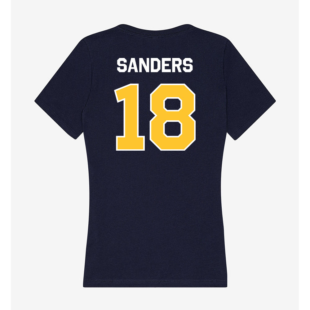 Vanguard - NCAA Baseball : Matthew Sanders - Classic Shersey Women's V-Neck T-Shirt-1