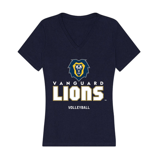 Vanguard - NCAA Women's Volleyball : Cadence Roberts - Classic Shersey Women's V-Neck T-Shirt-0
