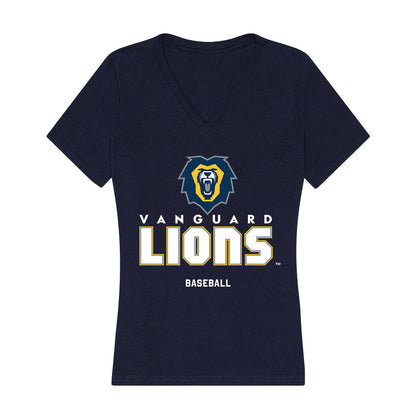 Vanguard - NCAA Baseball : Matthew Sanders - Classic Shersey Women's V-Neck T-Shirt-0