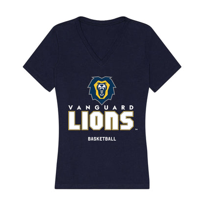 Vanguard - NCAA Men's Basketball : Devan Brown - Classic Shersey Women's V-Neck T-Shirt-0