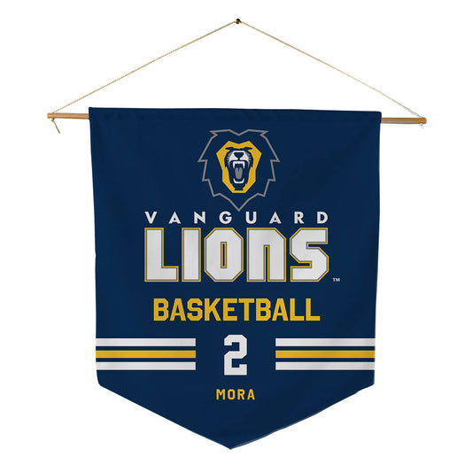 Vanguard - NCAA Men's Basketball : Julian Mora - Pennant - 18" x 21"-0