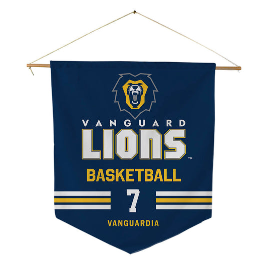 Vanguard - NCAA Men's Basketball : Ariel Vanguardia - Pennant - 18" x 21"-0